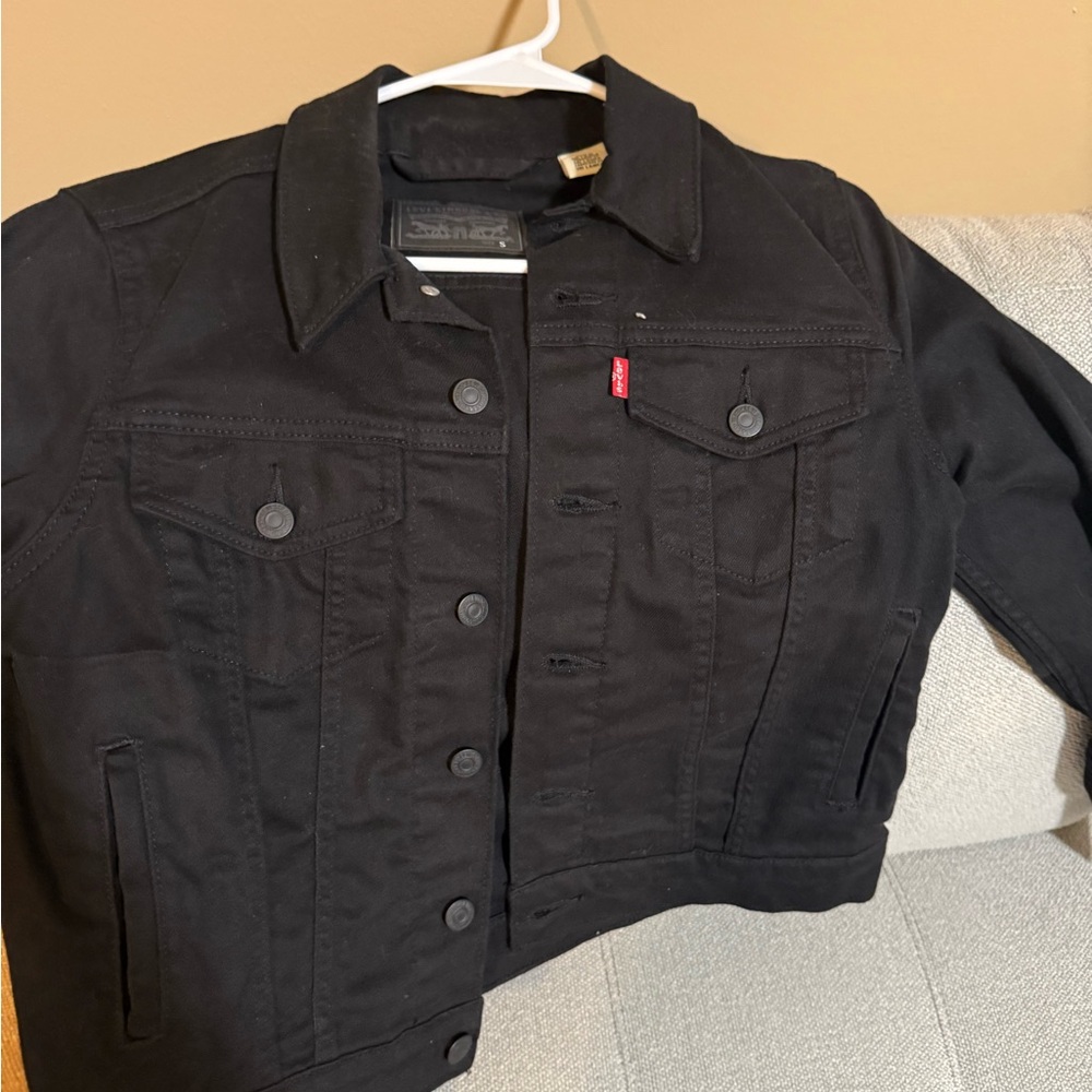 Levi's Midnight Black Denim Jacket